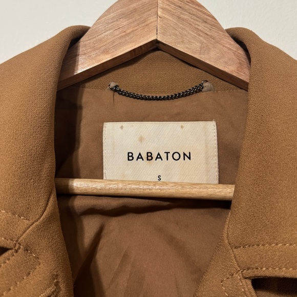 Aritzia Babaton The Stedman Coat Tan Brown Small - Picture 3 of 10